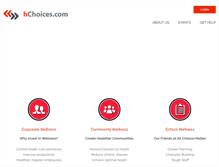 Tablet Screenshot of hchoices.com